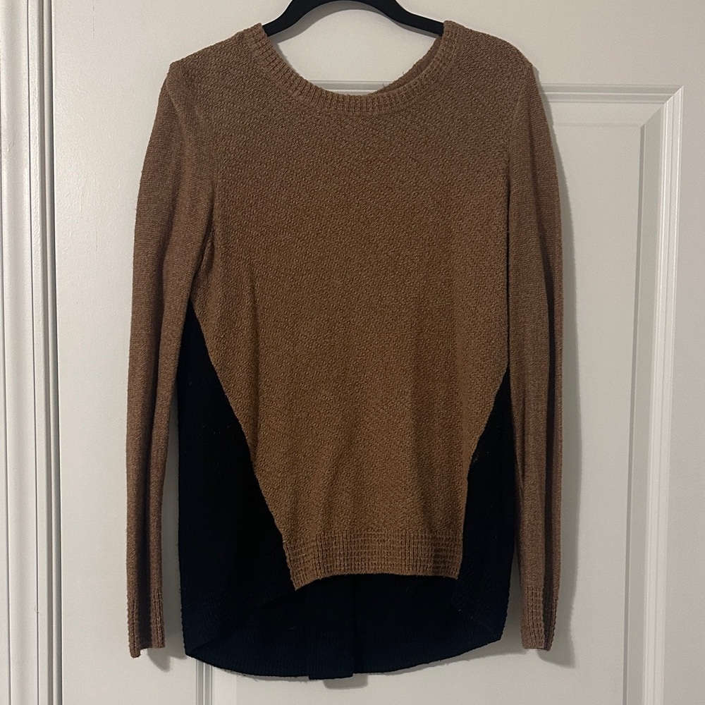 Tan and Black Sweater